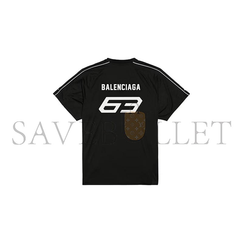 BALENCIAGA AUTOMOBIL LAMBORGHINI OVERSIZED SOCCER T-SHIRT 844234TSVU31000